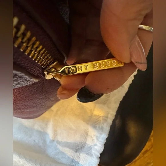 Tory Burch Amanda Purple Leather with COA - Picture 9 of 16